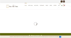 Desktop Screenshot of hoteldianaandalo.com